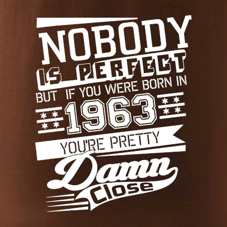 Nobody is perfect - 1963