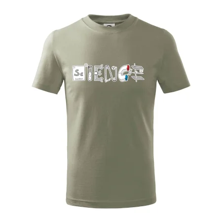 Science věda nápis