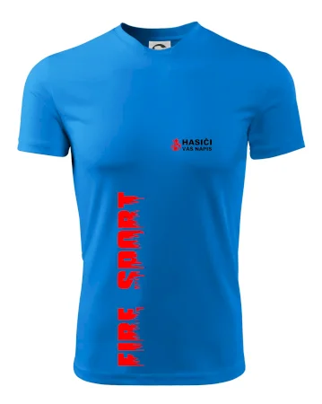 Hasiči (oheň,  Firesport, název sboru - vlastní nápis)