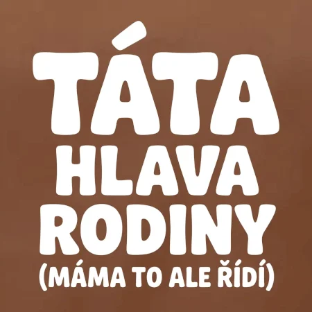 Táta - hlava rodiny  (máma to,  ale řídí)