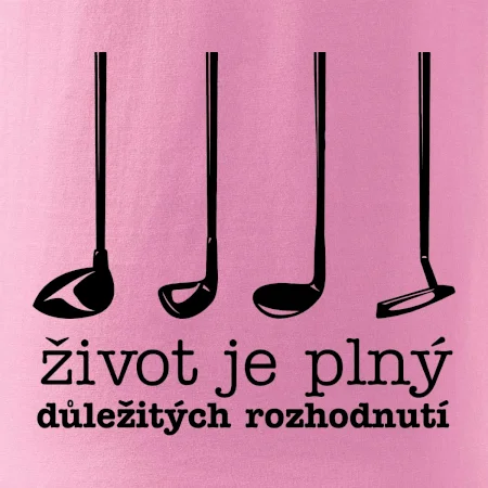 Golf - důležitá rozhodnutí