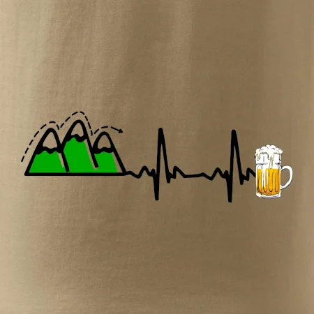 EKG z hor na pivo