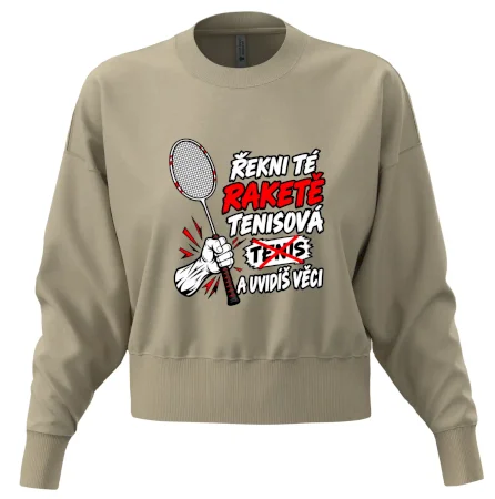 Badmintonová raketa není tenisová