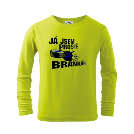 Ja jsem prostě brankář hokej