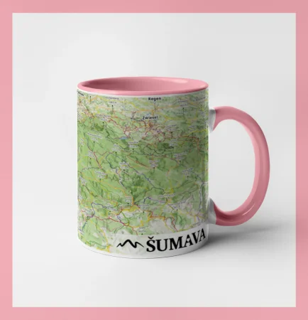 Hrnek - Šumava mapa