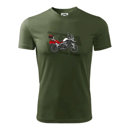 Cestovní enduro červená