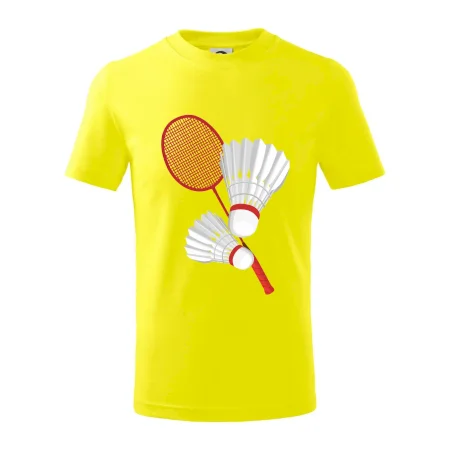 Badminton - pálka a košík