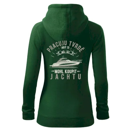 Pracuju tvrdě aby si můj šéf mohl koupit jachtu