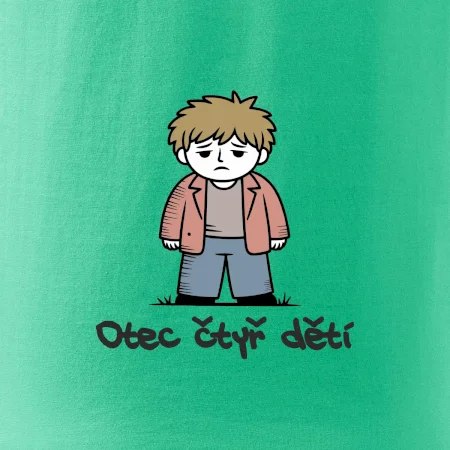 Unavený otec čtyř dětí