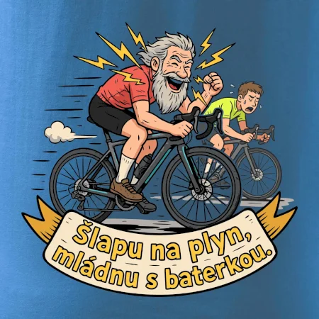 Šlapu na plyn, mládnu s baterkou