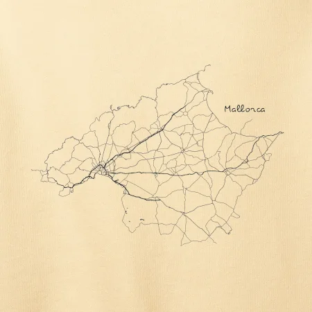 Mallorca - silniční mapa
