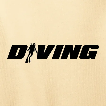Diving nápis potápěč