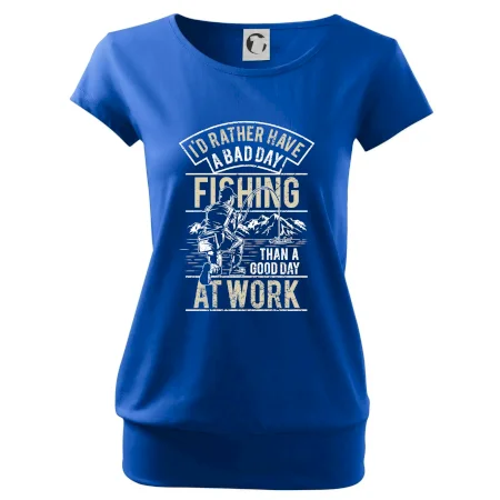 Fishing at work