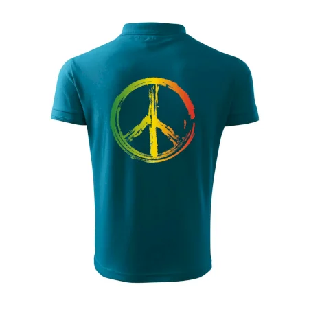 Peace symbol paint