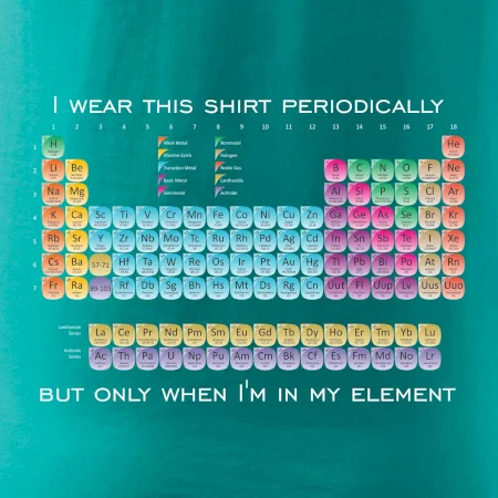 I wear this shirt periodically but only when I'm in my element