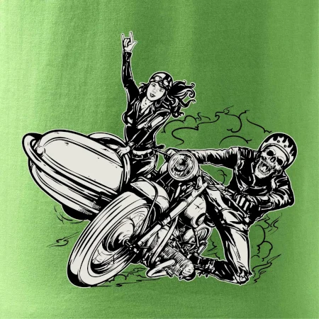 Motorka se sajdkou