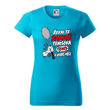 Badmintonová raketa není tenisová