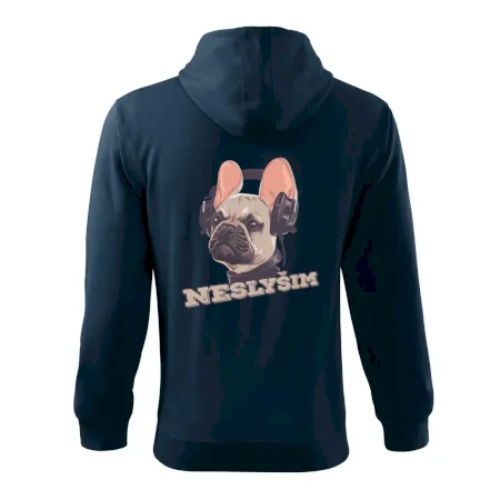 Francouzský buldoček neslyším