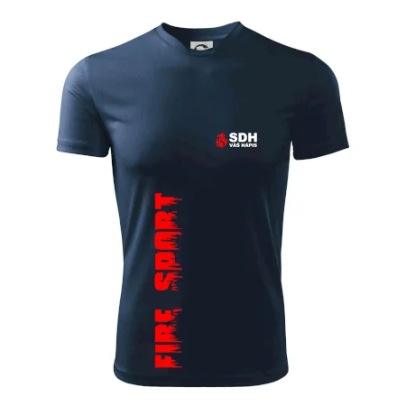 SDH nápis (oheň, firesport, název sboru - vlastní nápis)
