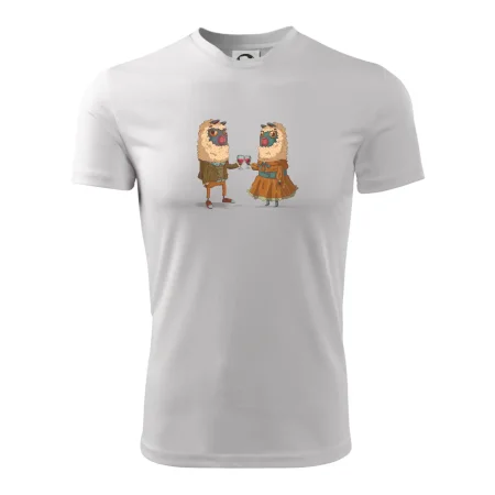 Alpaky s vínem pár