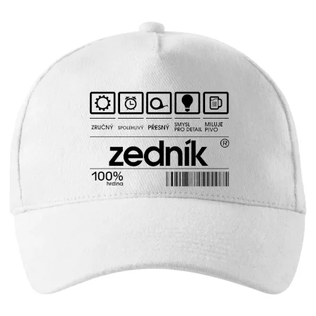 Čárový kód zedník