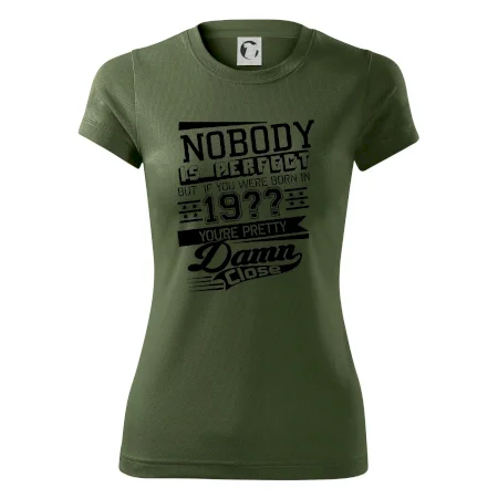 Nobody is perfect - Vlastní ročník
