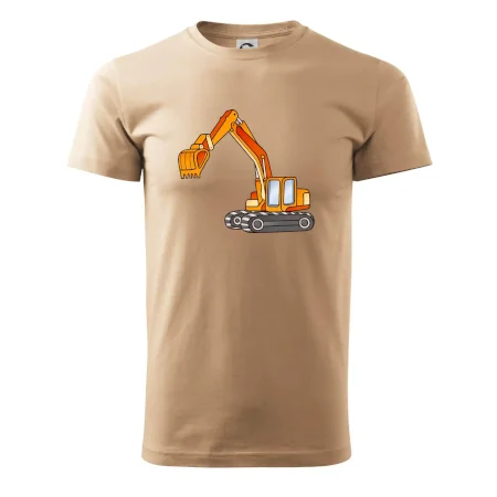 Bagr bez nápisu oranžový
