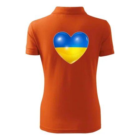 Ukrajina srdce vlajka