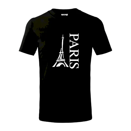 Paris nápis Eiffelovka na výšku