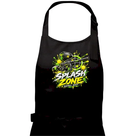 Neonový zásah splash zone paintball