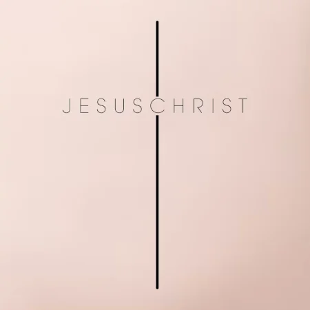 JesusChrist nápis v kříži