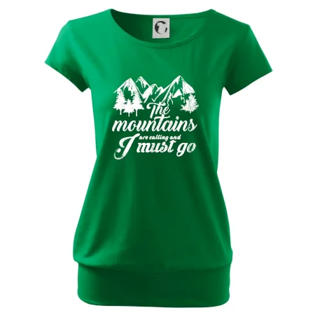The mountains are calling and i must go