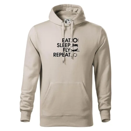 Eat sleep fly repeat