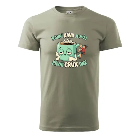 Ranní káva první crux dne
