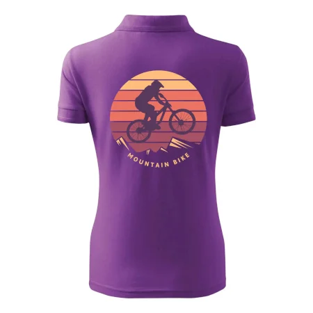 MTB barevné kolo západ slunce