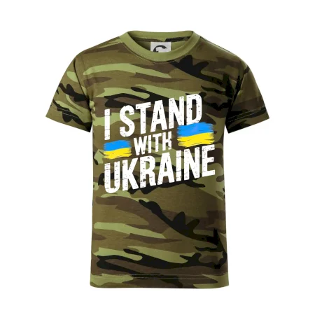 I stand with ukraine tiskací nápis