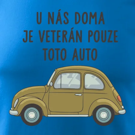 U nás doma je veterán pouze toto auto zelené