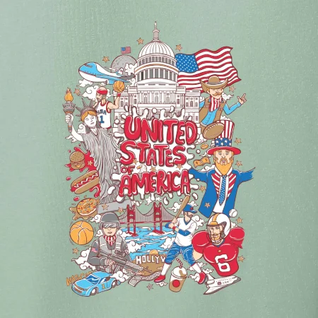 USA karikatura