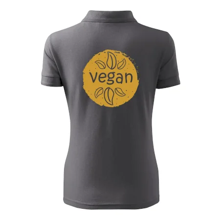 Vegan hnědá kruh
