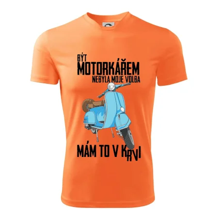 Být motorkářem nebyla moje volba skútr