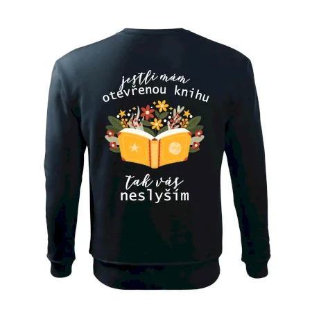 Jestli mám otevřenou knihu, tak vás neslyším