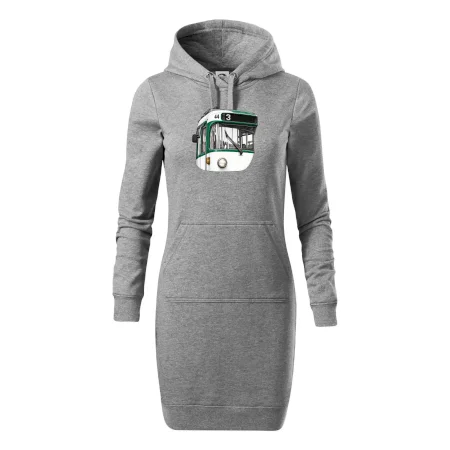Detail čela T3R SLF tečkovaná perokresba