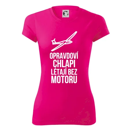 Opravdovi chlapi létají bez motoru