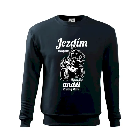 Silniční motorka - jezdím tak rychle, aby mi můj anděl strážný stačil