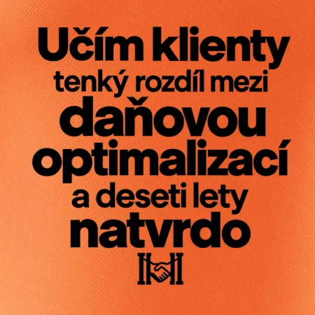 Daňová optimalizace versus deset let natvrdo