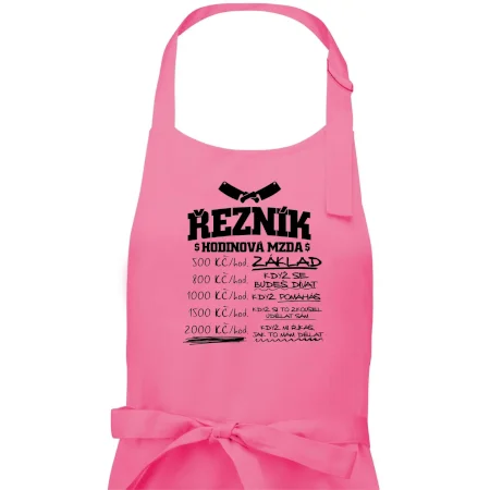 Hodinová mzda řezník