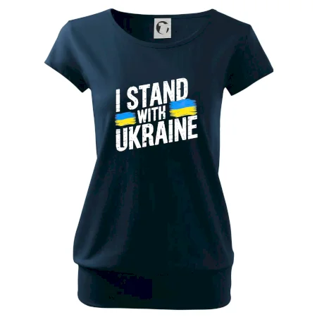 I stand with ukraine tiskací nápis