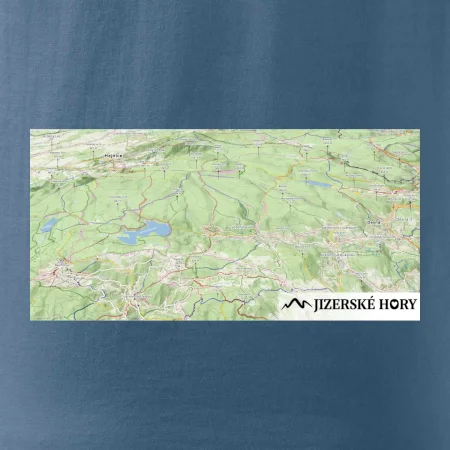 Jizerské hory mapa