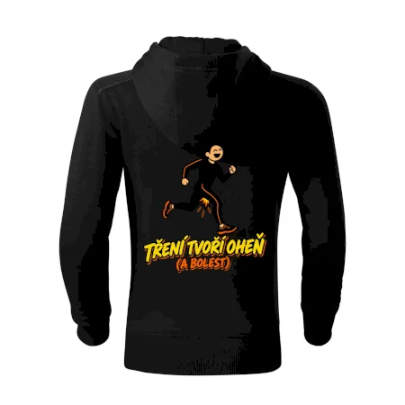 Běžecké tření tvoří oheň