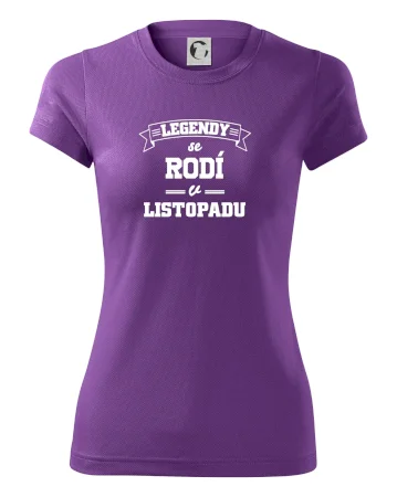 Legendy se rodí v listopadu